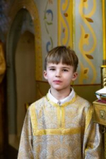 Епископ Константин совершил Всенощное бдение с пением Акафиста святителю Иннокентию Иркутскому в Знаменском соборе города Иркутска