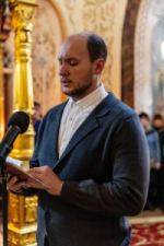 Епископ Константин совершил Всенощное бдение с пением Акафиста святителю Иннокентию Иркутскому в Знаменском соборе города Иркутска