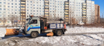 Противогололедная обработка организована во всех районах Братска