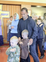 Архиерейское богослужение в городе Усть-Куте